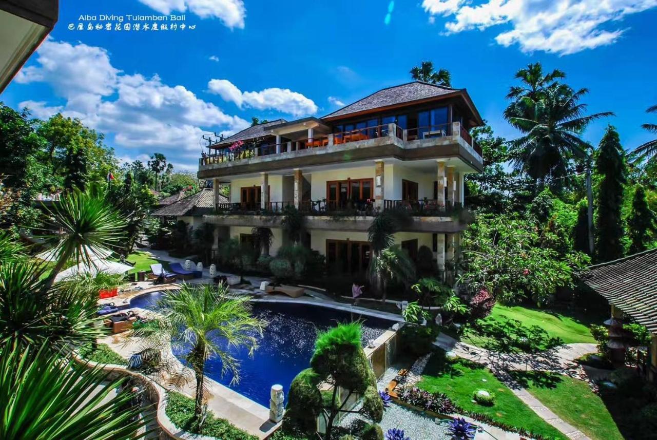 Villa Alba Bali Dive Resort Tulamben Eksteriør billede