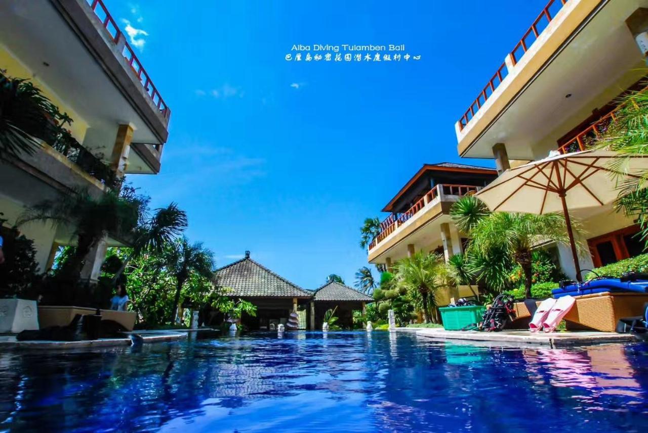 Villa Alba Bali Dive Resort Tulamben Eksteriør billede